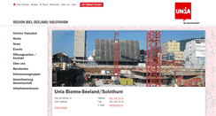 Desktop Screenshot of biel-solothurn.unia.ch