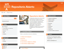 Tablet Screenshot of dspace.unia.es